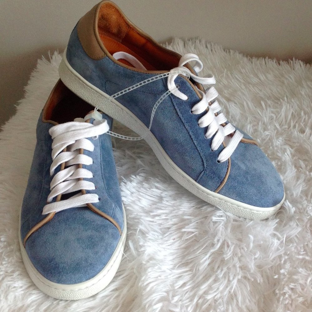New Frye Alexis Low Lace Suede Sneakers